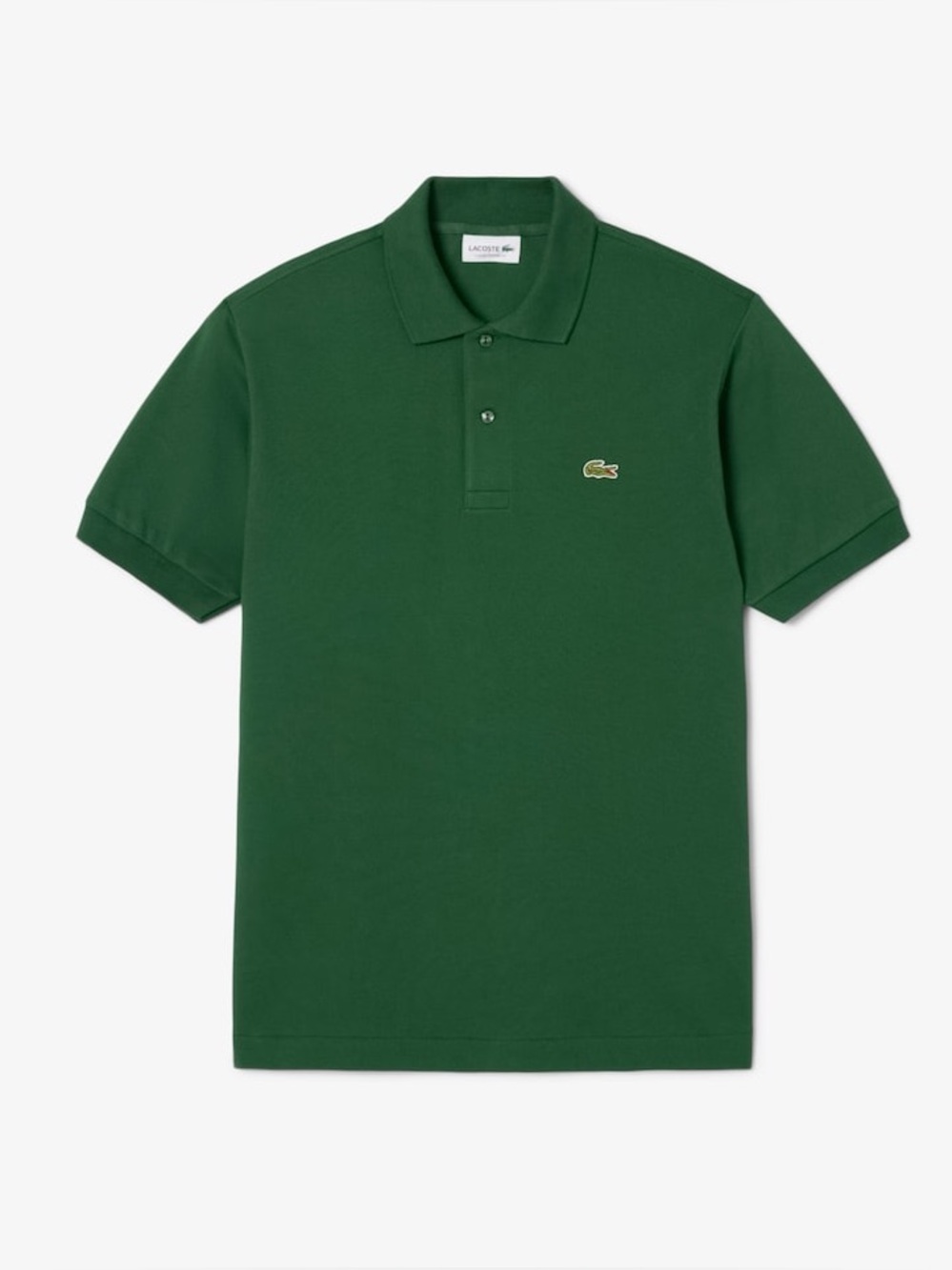 Lacoste Men's Green Short Sleeve Polo Shirt